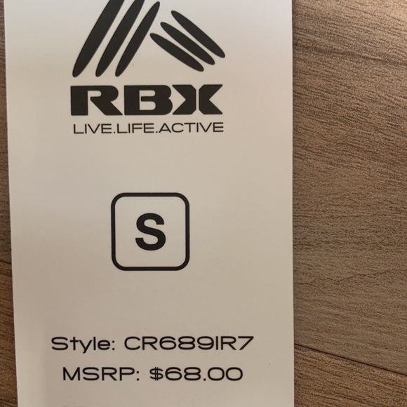 3/$45 RBX ankle legging w cell phone pocket wicking & flexibility size S - Picture 16 of 17